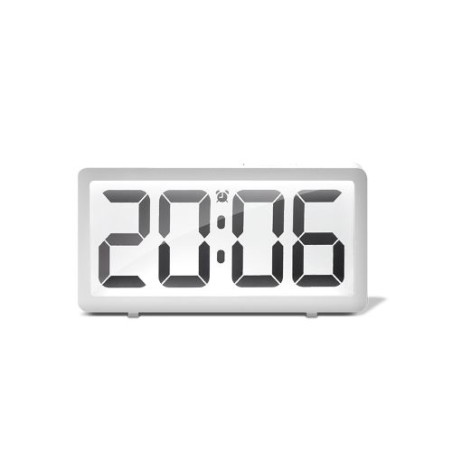 Pendulette Réveil Éclairant Personnalisée - Horloge de Bureau goodies publicitaire événementiel
