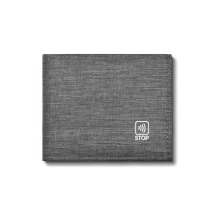 Porte-monnaie Éco-responsable Anti RFID en rPET - Sécurisé et Pratique goodies publicitaire durable