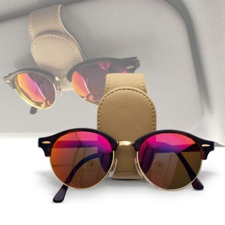 Support Pratique Personnalisable pour Lunette de Pare-Soleil de Voiture objet publicitaire robuste