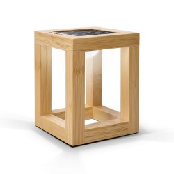 Lampe Solaire en Bambou - Éclairez votre Ambiance 2