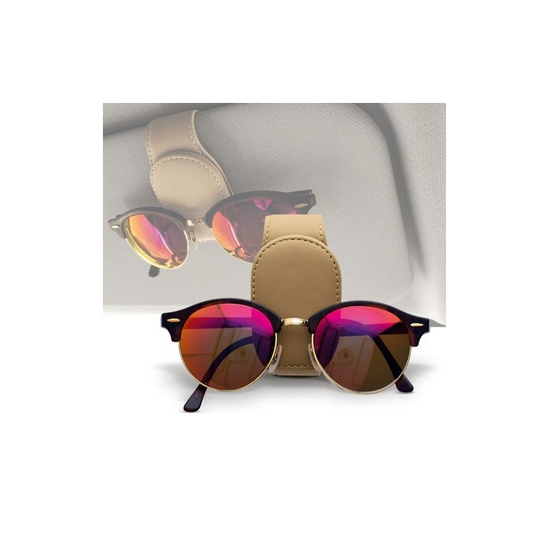 Support Pratique Personnalisable pour Lunette de Pare-Soleil de Voiture cadeau client original