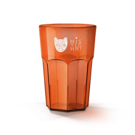 Gobelet réutilisable en plastique Tritan  40 cl personnalisé Ras Bord goodies personnalisé en stock