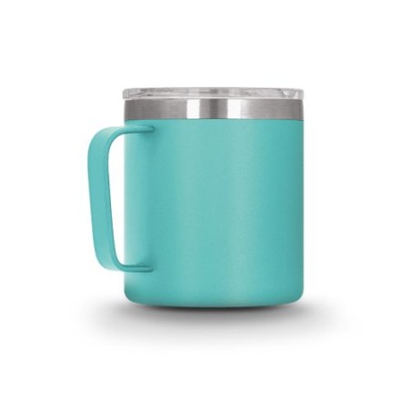 Mug isotherme double paroi inox avec couvercle personnalisé idéal cadeau entreprise objet publicitaire robuste