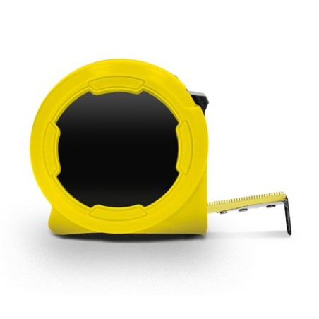 Mètre Ruban Jaune 3m x 16mm en Coque Plastique - Outil Publicitaire Personnalisé goodies publicitaire durable
