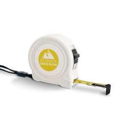Mètre Ruban Jaune Personnalisable 3m x 16mm cadeau entreprise pas cher