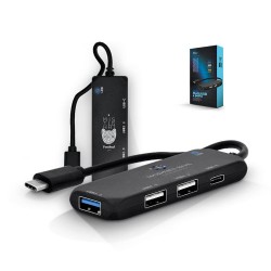 HUB MULTIPORT USB TYPE-C Éco-responsable et Personnalisé RABS