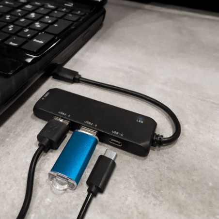 HUB RABS Multipport USB Type-C : Connectivité Simplifiée