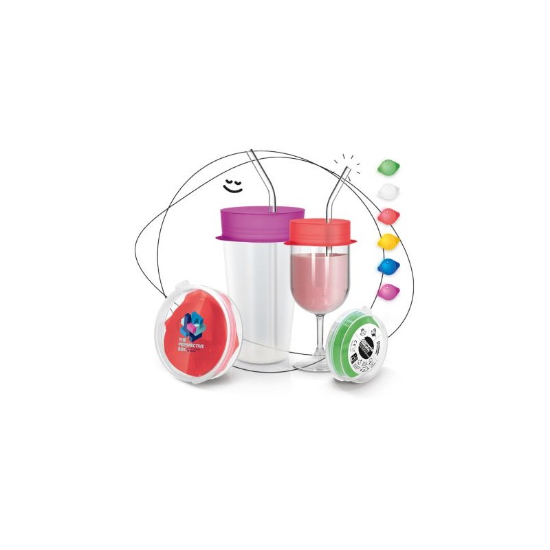Couvercle en Silicone Anti-Drogue et Anti-Intrusion Dia. 50 - Personnalisé personnalisable avec votre logo
