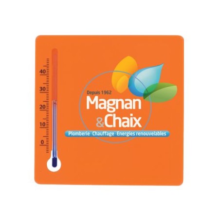 Thermomètre Carré Personnalisable