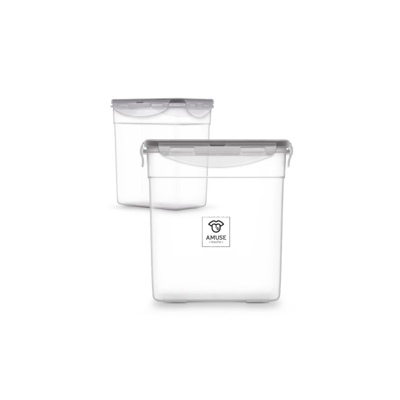 Boîte de rangement  1.5L avec couvercle - Personnalisée pour l'entreprise goodies publicitaire événementiel