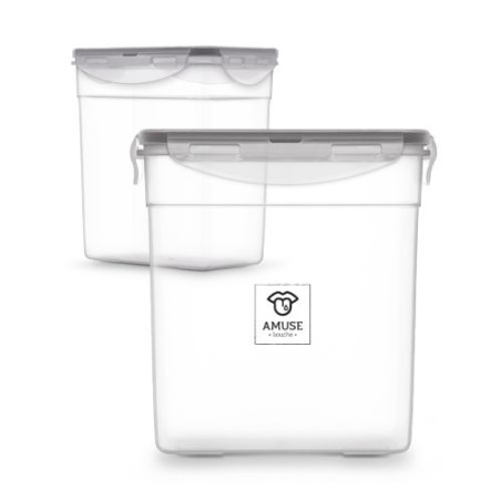 Boîte de rangement  1.5L avec couvercle - Personnalisée pour l'entreprise goodies publicitaire événementiel
