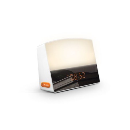 Horloge de Bureau Lumineuse Personnalisée Radio Réveil goodies publicitaire événementiel