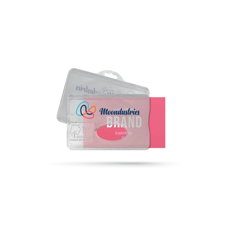 Porte-badge Éco-responsable 100% Végétal - Personnalisable