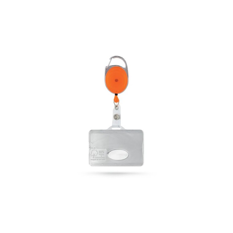Porte-badge Éco-responsable 100% Végétal - Personnalisable impression haute définition