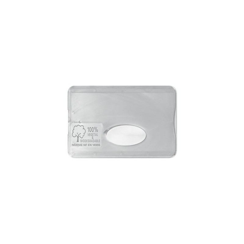 Étui Éco-responsable 100% Végétal pour Carte de Crédit Pratique Personnalisé personnalisable avec votre logo