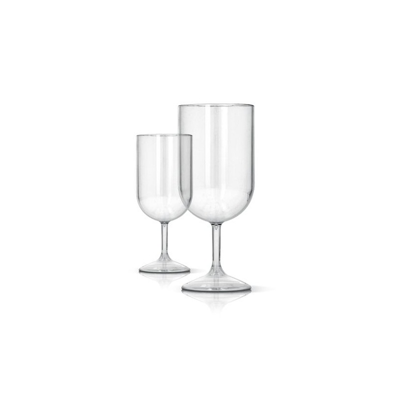 Verre réutilisable incassable en plastique Tritan 18 cl personnalisé Ras Bord objet publicitaire robuste