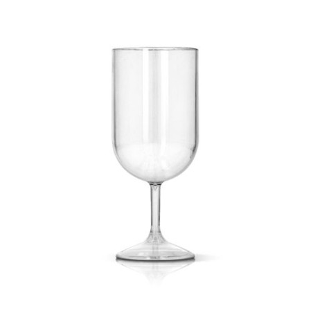 Verre réutilisable incassable en plastique Tritan 18 cl personnalisé Ras Bord objet promo petit budget