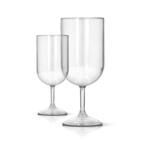 Verre à Pied en Plastique Réutilisable Tritan 18 cl