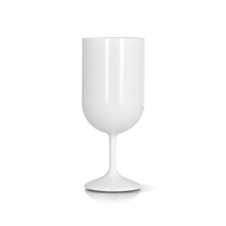 Verre à Pied en Plastique Réutilisable Tritan 18 cl