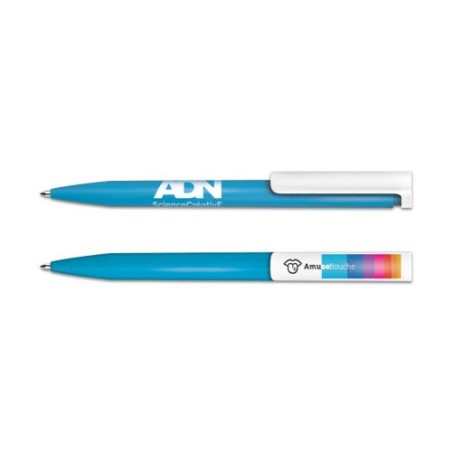 Stylo Bille Antibactérien Écriture Bleue - Personnalisé par [Nom de la Marque] objet promo petit budget