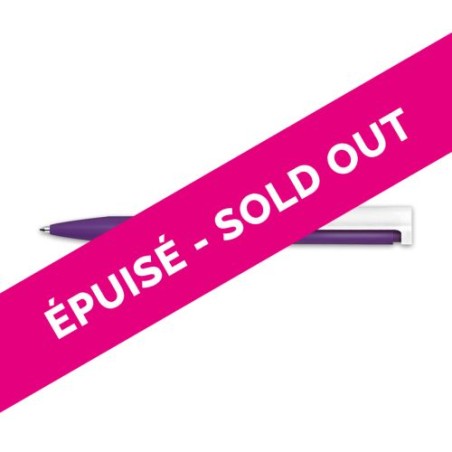 Stylo Bille Antibactérien avec Écriture Bleue