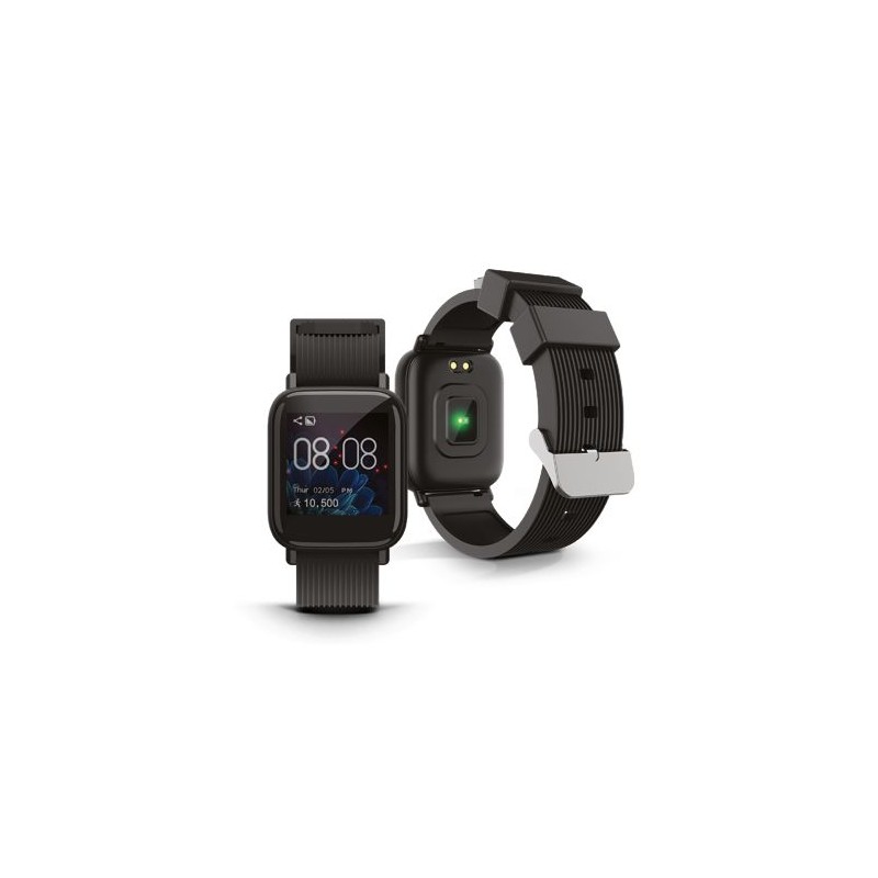 Montre connectée publicitaire à écran couleur marquage laser ultra précis