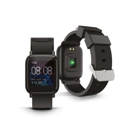 Montre connectée publicitaire à écran couleur marquage laser ultra précis