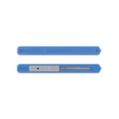 Cutter plastique auto-rétractable personnalisé - Sécurité et précision cadeau collaborateur premium