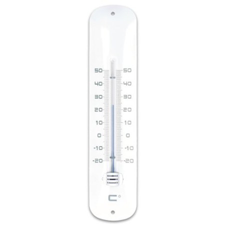 Thermomètre Métal Laqué 30cm - Élégance et Précision