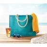 Sac Shopping Éco-responsable Personnalisé en Jute Élégant AURA Matières : jute Couleurs : turquoise goodies entreprise design