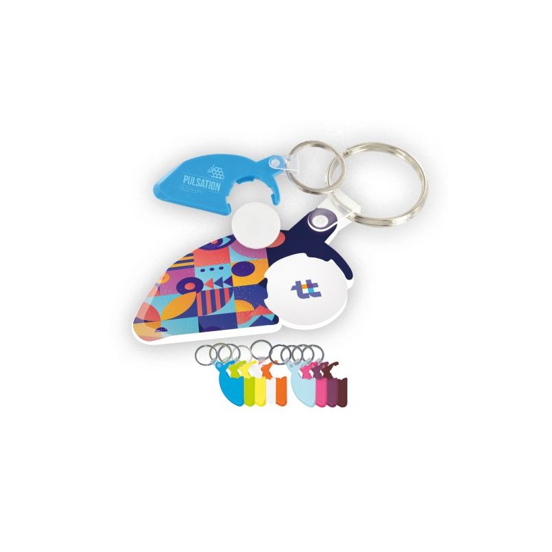 Porte-clés Porte-Jeton Gratte-Jeux Personnalisable