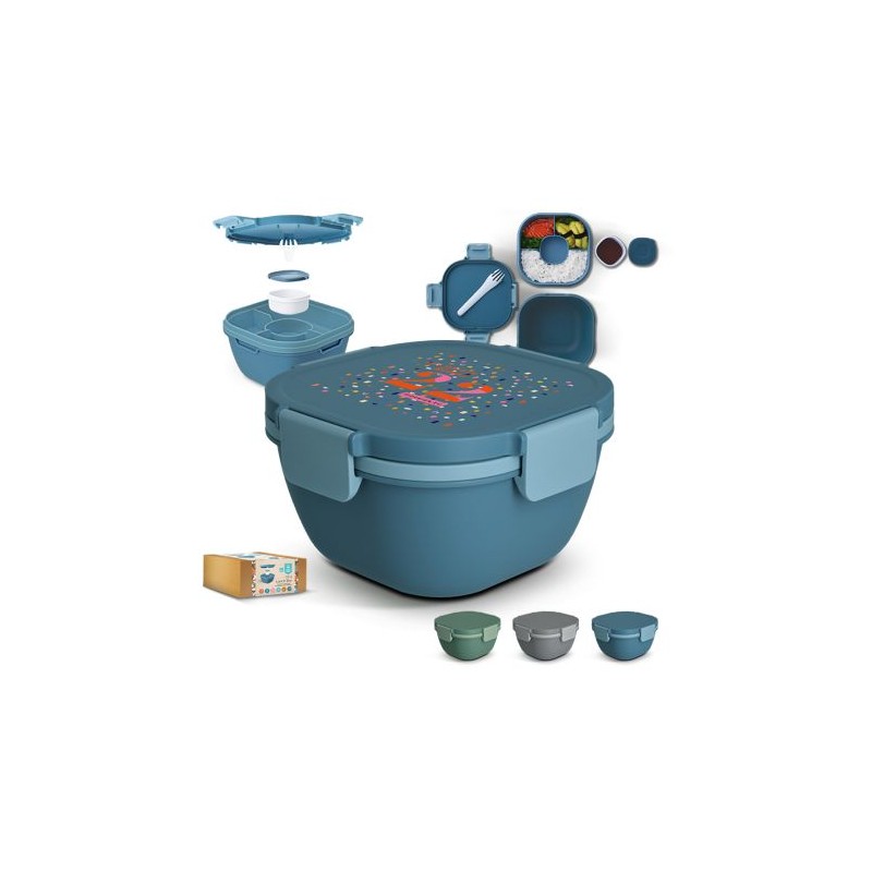 Lunch Box Multi-Compartiments Pratique et Écologique