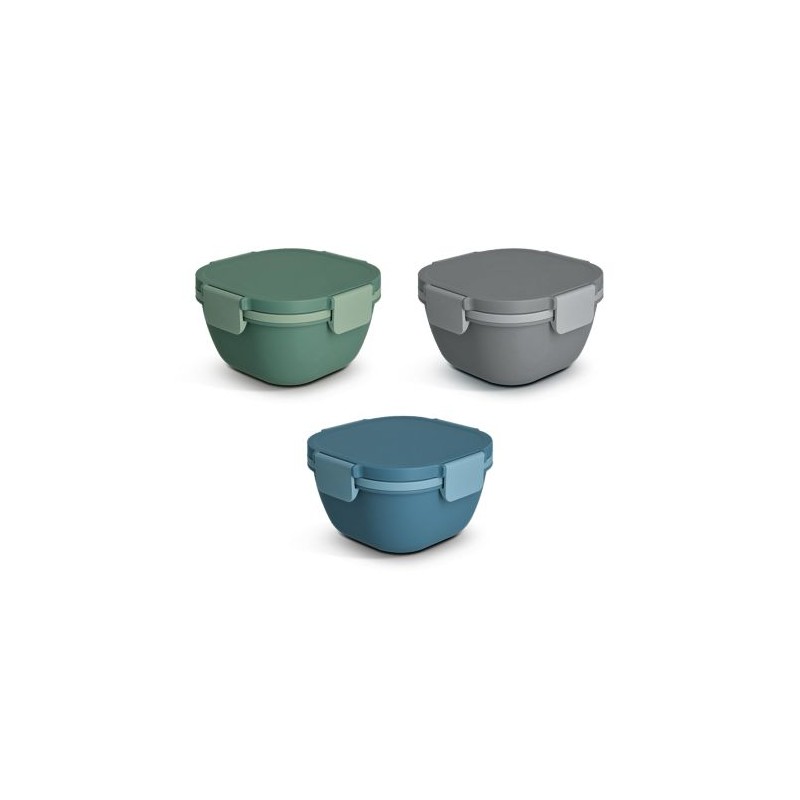 Boîte à Repas Multi-Compartiments avec Fourchette - Idéale pour vos Repas marquage laser ultra précis