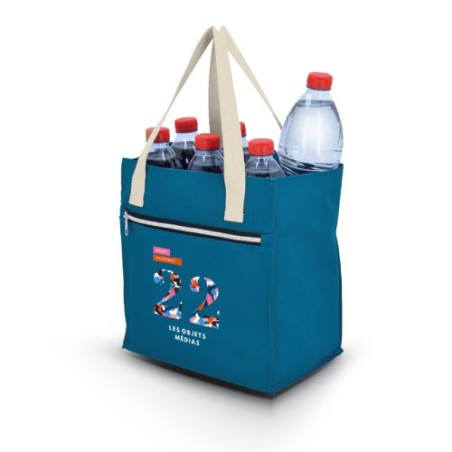 Sac Shopping 6 Bouteilles Résistant et Pratique