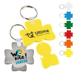 Porte-clés Trèfle Porte-Bonheur Personnalisable 2