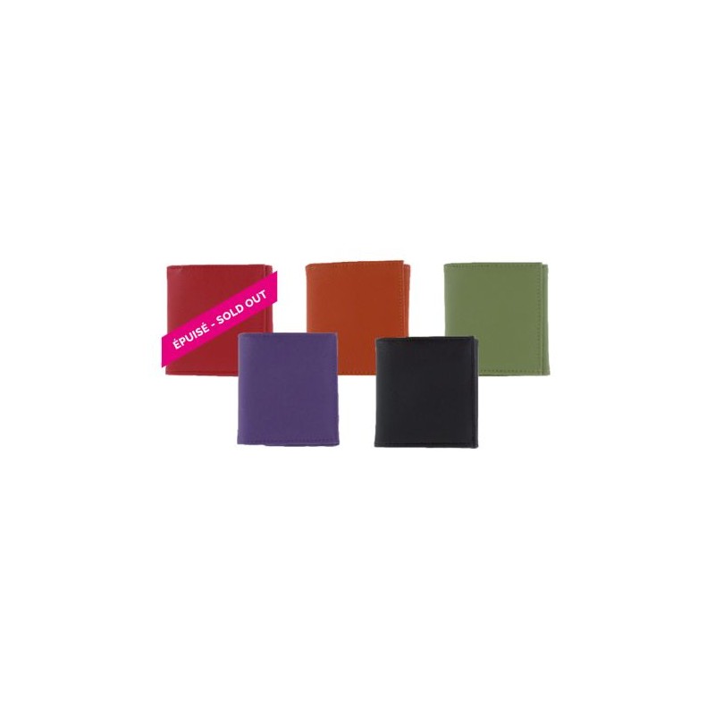 Porte-Monnaie PVC Lychee - Élégance et Praticité