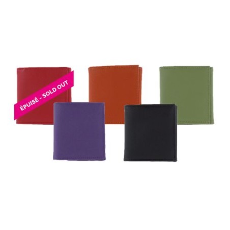 Porte-Monnaie PVC Lychee - Élégance et Praticité