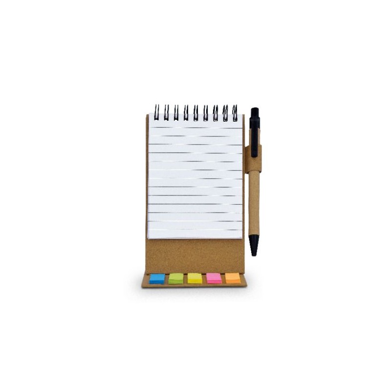 Carnet de Notes Repositionnables Éco-responsable & Support Téléphone CARNET personnalisable avec votre logo