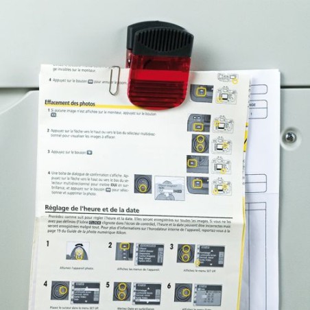 Pince à Courrier Aimantée – Organisation Bureau Pratique