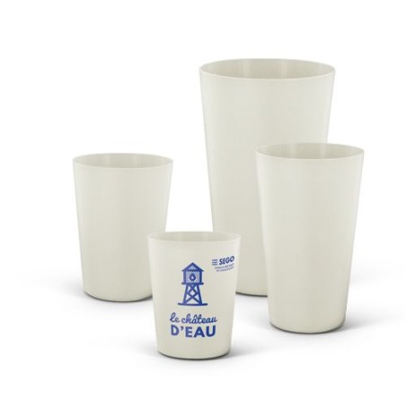 Gobelet Réutilisable Biocomposite 12 cl - Écologique Personnalisé