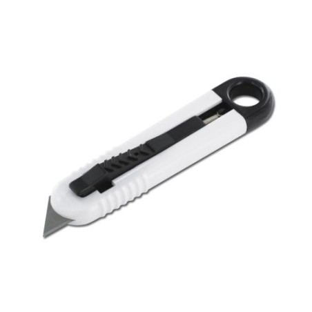 Cutter Plastique à Lame Auto-Rétractable