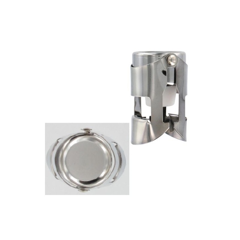 Bouchon Bouteille Champagne en Métal Personnalisé