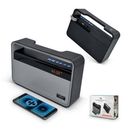 Enceinte publicitaire multifonctions
