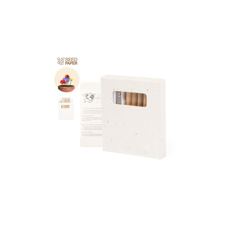 Set Ensemencé Elaris - Crayons Écologiques