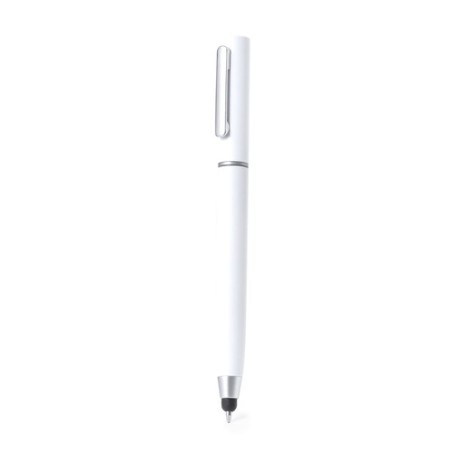 Stylo Nettoyeur Pratique Multifonction Personnalisé Gobit Couleurs : blanc personnalisable avec votre logo