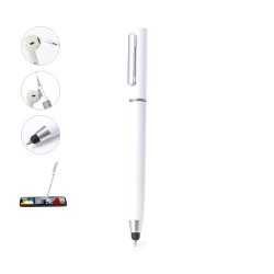 Stylo Nettoyeur Pratique Multifonction Personnalisé Gobit Couleurs : blanc cadeau entreprise pas cher
