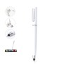 Stylo Nettoyeur Pratique Multifonction Personnalisé Gobit Couleurs : blanc cadeau entreprise pas cher