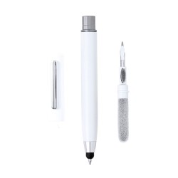 Stylo Nettoyeur Pratique Multifonction Personnalisé Gobit Couleurs : blanc livraison express 24h 48h