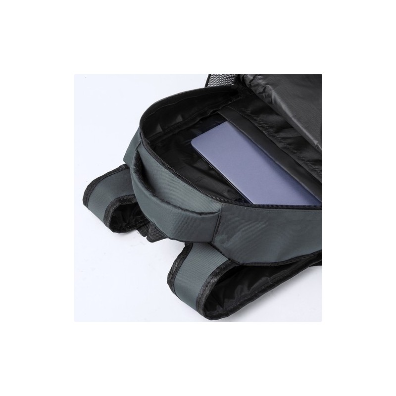 Sac à Dos Personnalisé Éco-responsable Idéal pour les Professionnels Ospark Matières : nylon Couleurs : noir goodies publicitair