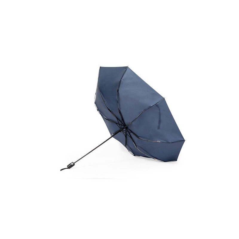 Parapluie Personnalisé Durable pas cher - Krastony Matières : PET recyclé Couleurs : noir cadeau collaborateur premium